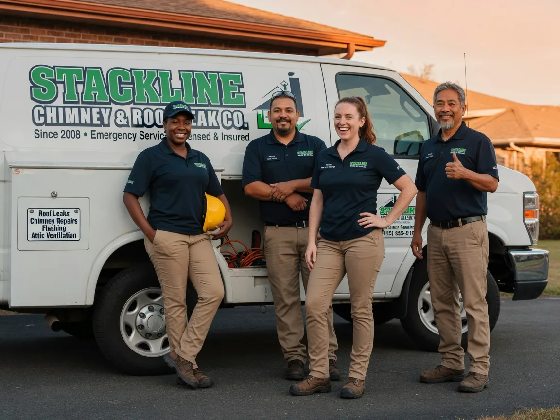 Chimney flashing repair company in Leola, AR